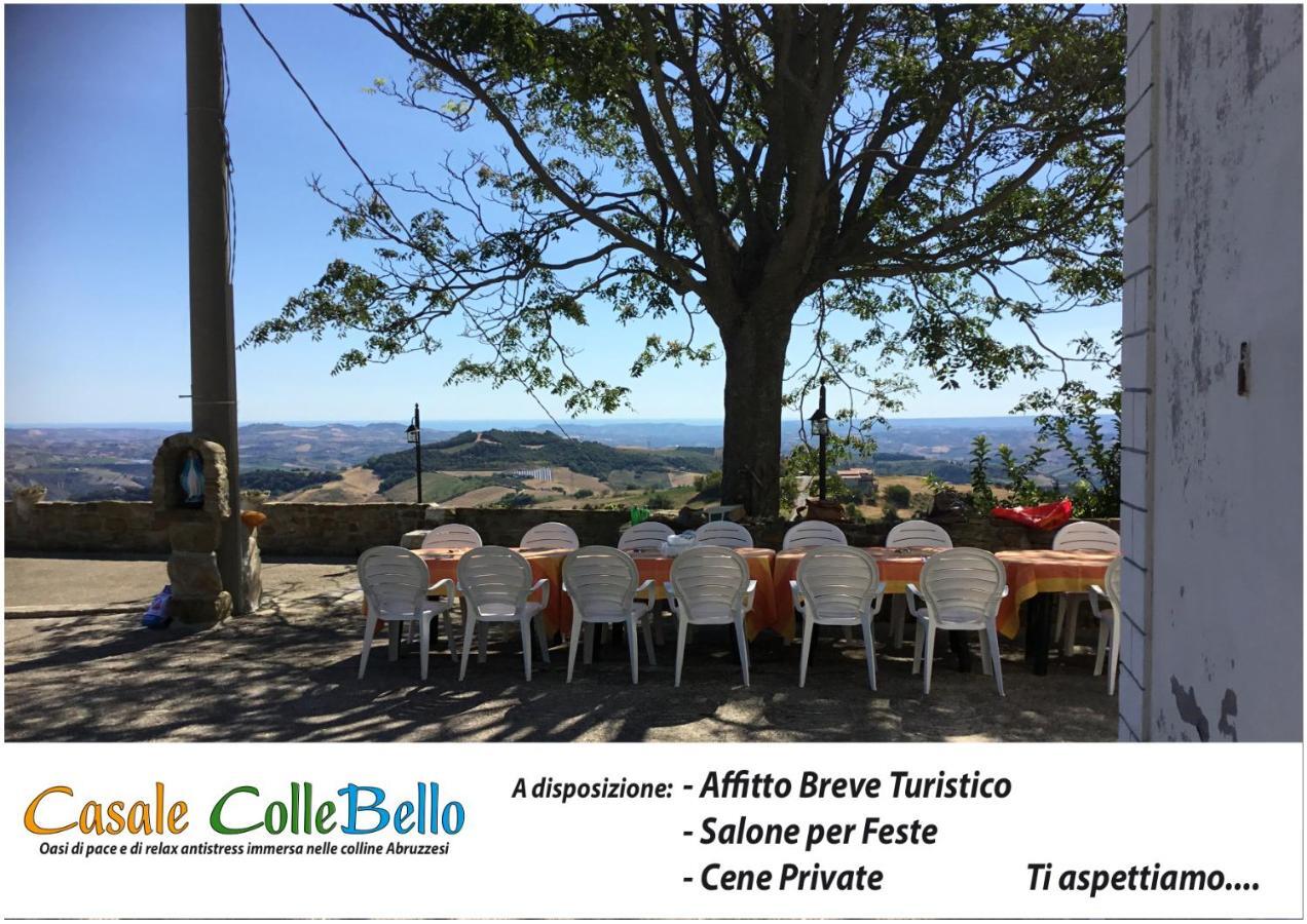 Casale Rustico Collebello Castiglione Messer Raimondo Eksteriør bilde